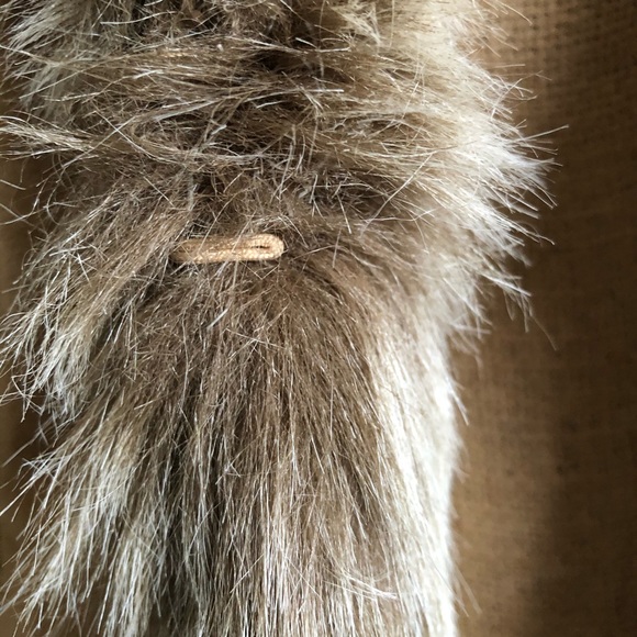 NWOT Leather and Faux Fur Coat M - Picture 8 of 8